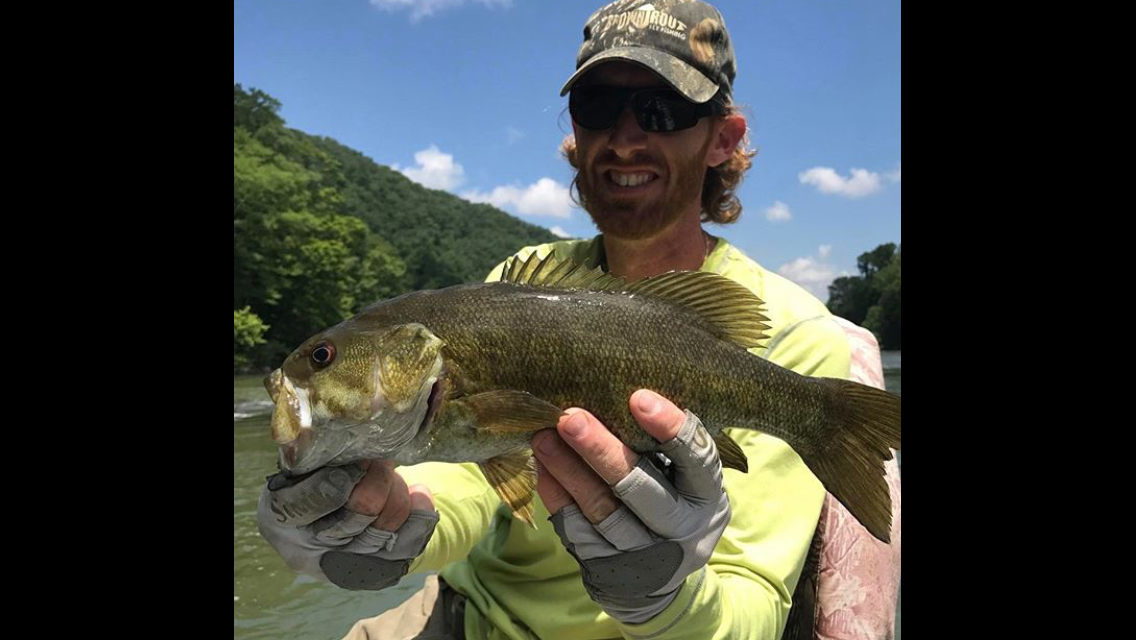 Smallmouth Bass Fishing in Asheville, NC - Brown Trout Fly Fishing